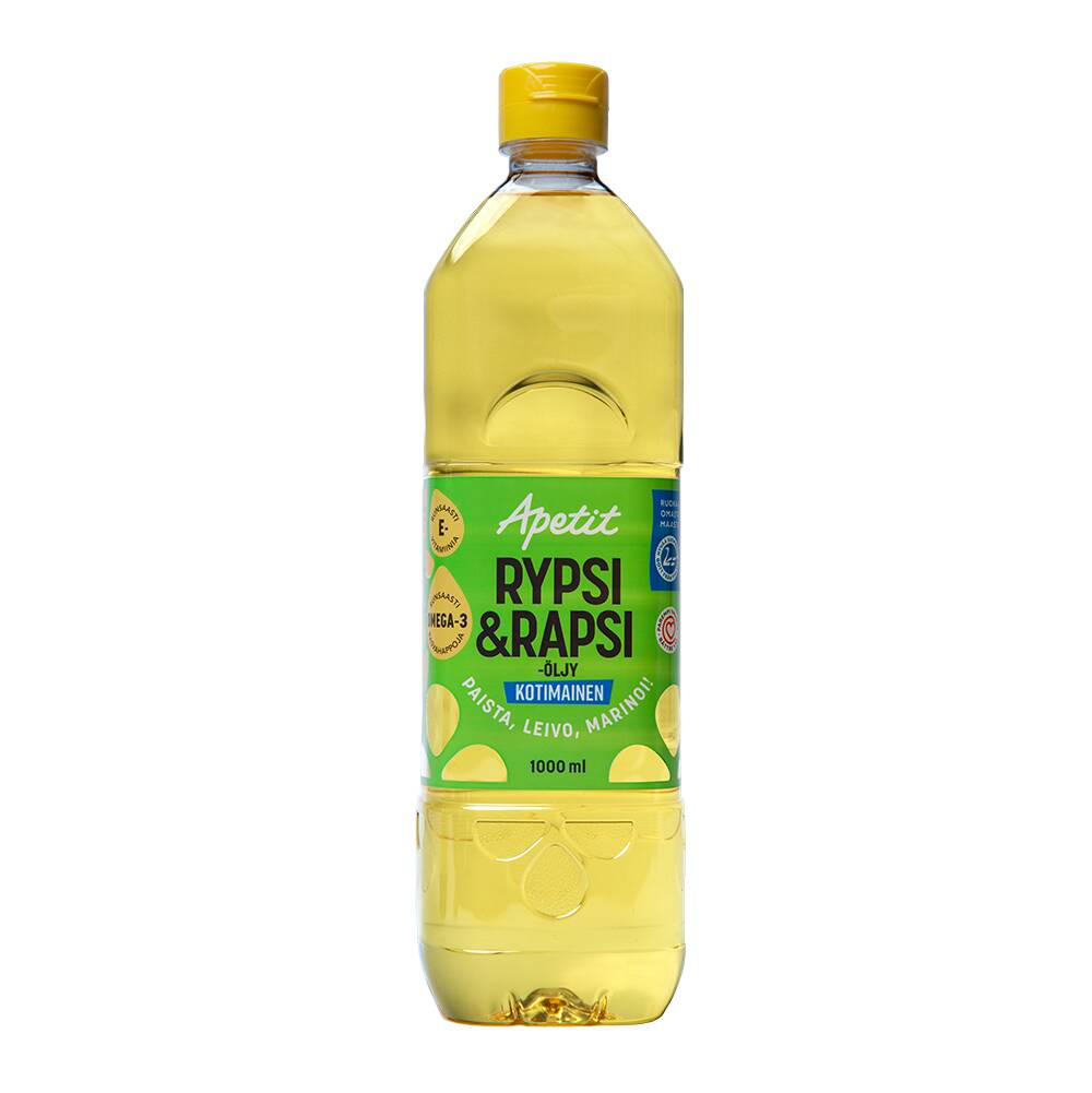 Apetit Kotimainen  Rypsi&rapsiöljy 1 L 